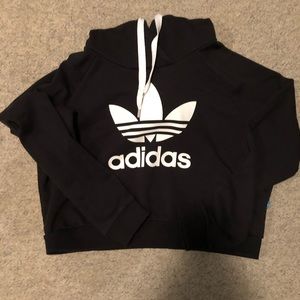 Adidas Cropped Hoodie